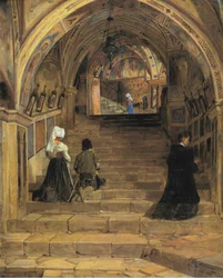 La Scala Santa au monastère San Benedetto près de Subiaco